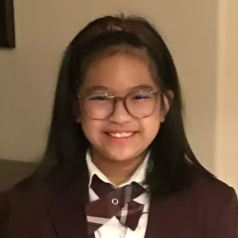 2022 HPM Spelling Bee Co-Champion Kirsten Santos