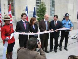 Canadian consulate ribbon-cutting