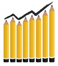 image of pencil graph