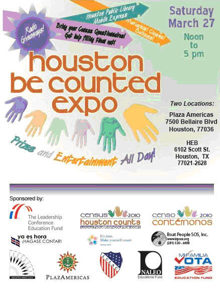 Houston Be Counted Expo 