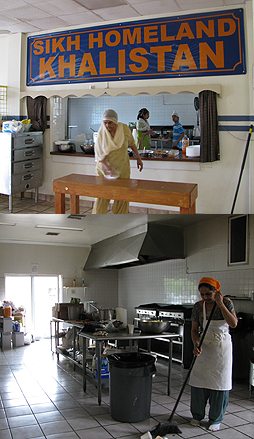 Sikh kitchen