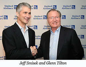 Jeff Smisek and Glenn Tilton