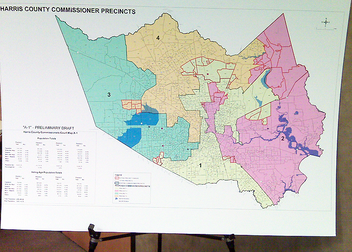 Proposed Precinct map