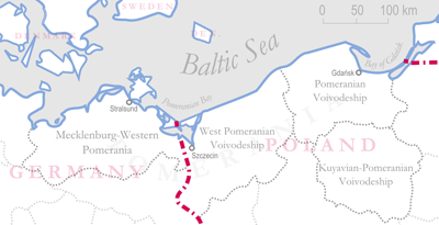Pomerania map