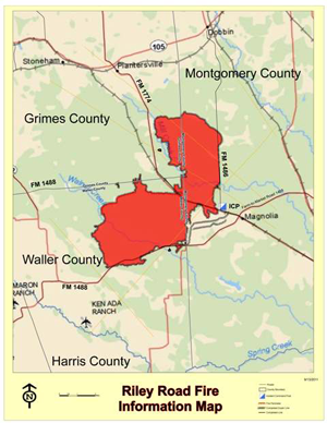Riley Road Fire Map