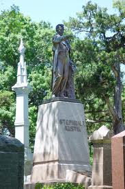 The grave of Stephen F. Austin