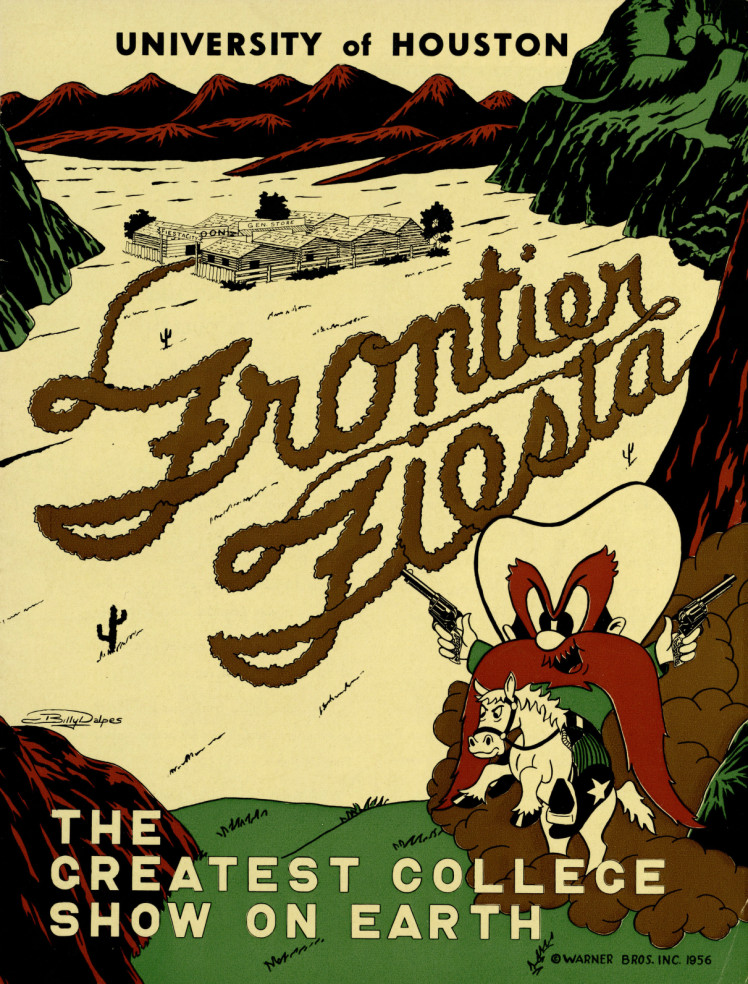 1956 Frontier Fiesta Program Cover (Click to Enlarge)