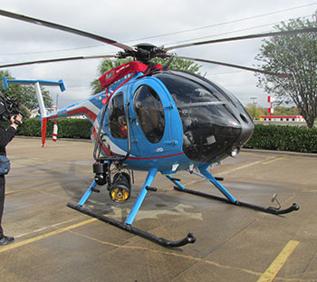 Houston Police Department Tactical Support helicopter