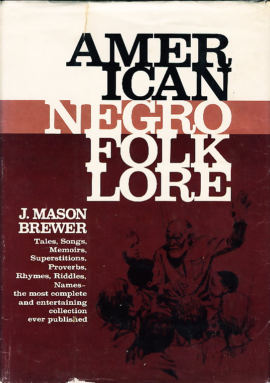 Dust jacket of American Negro Folklore