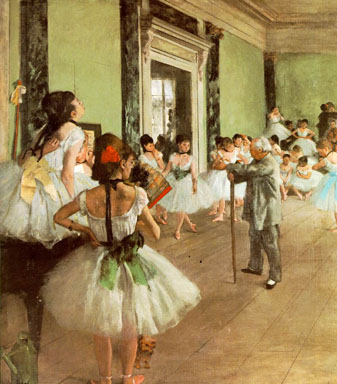 La Classe de Danse by Edgar Degas
