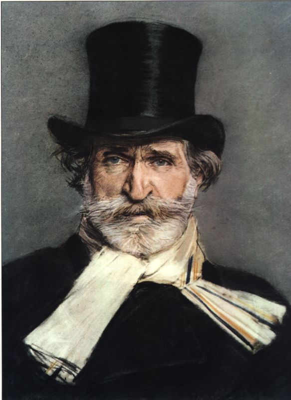 Portrait of Giuseppe Verdi by Giovanni Boldini
