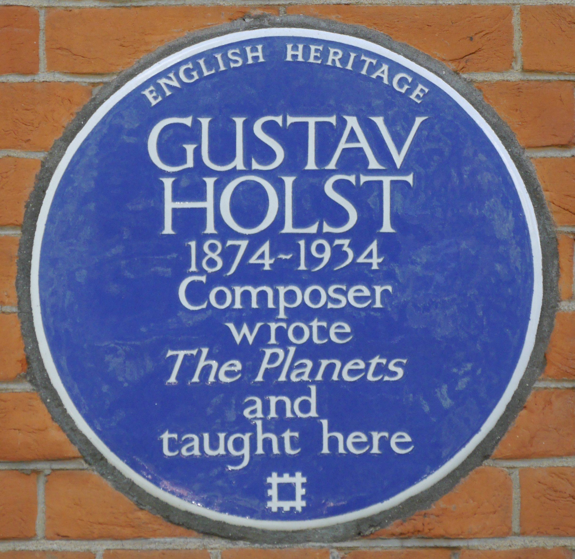 Plaque at St. Paul's Girls' School in London