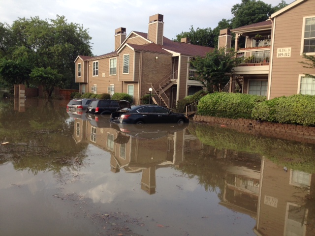 White Oak Condominiums Flooding