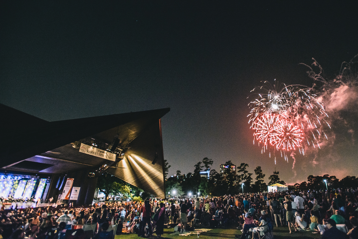 Houston Symphony Star-Spangled Salute at Miller Outdoor Theatre