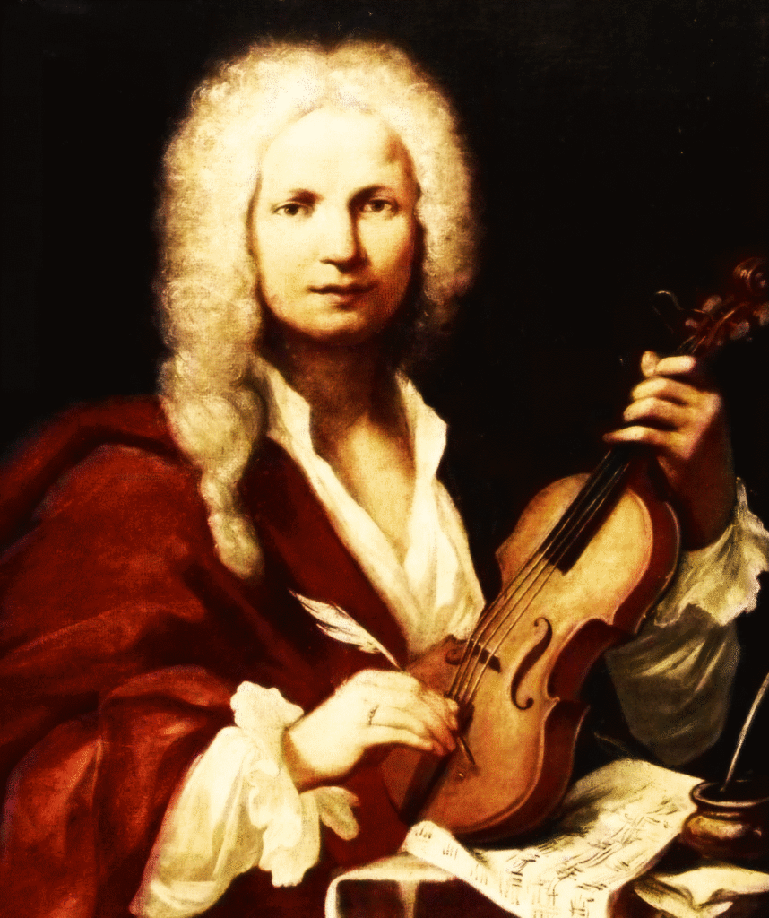 Portrait of composer Antonio Vivaldi