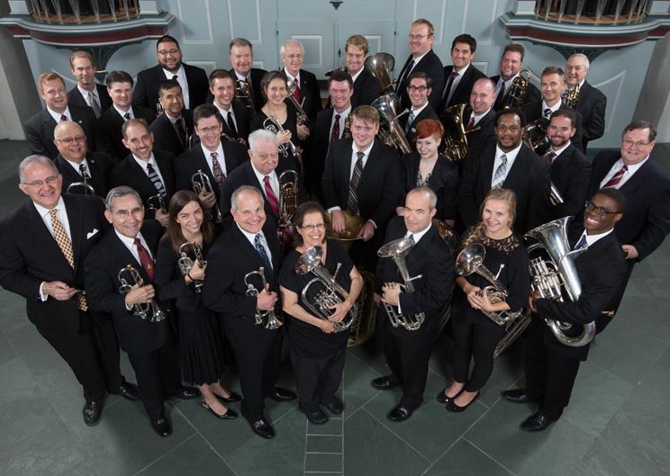photo of Houston Brass Band members
