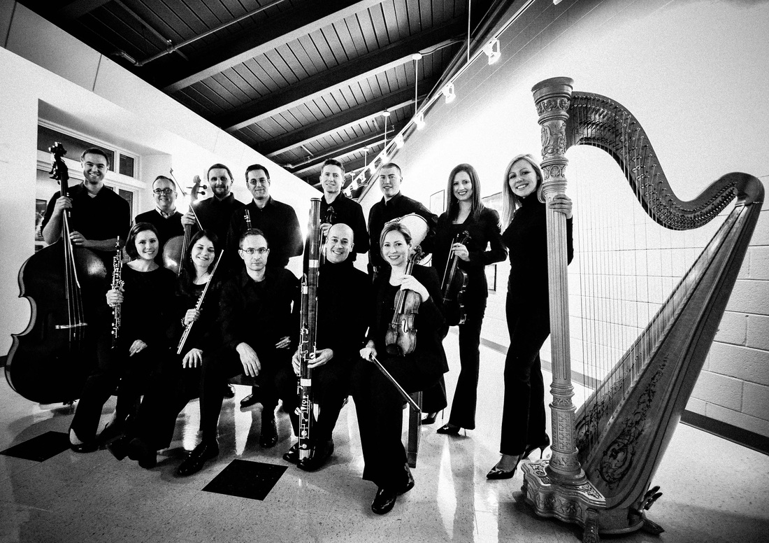 Members of Inscape Chamber Orchestra.