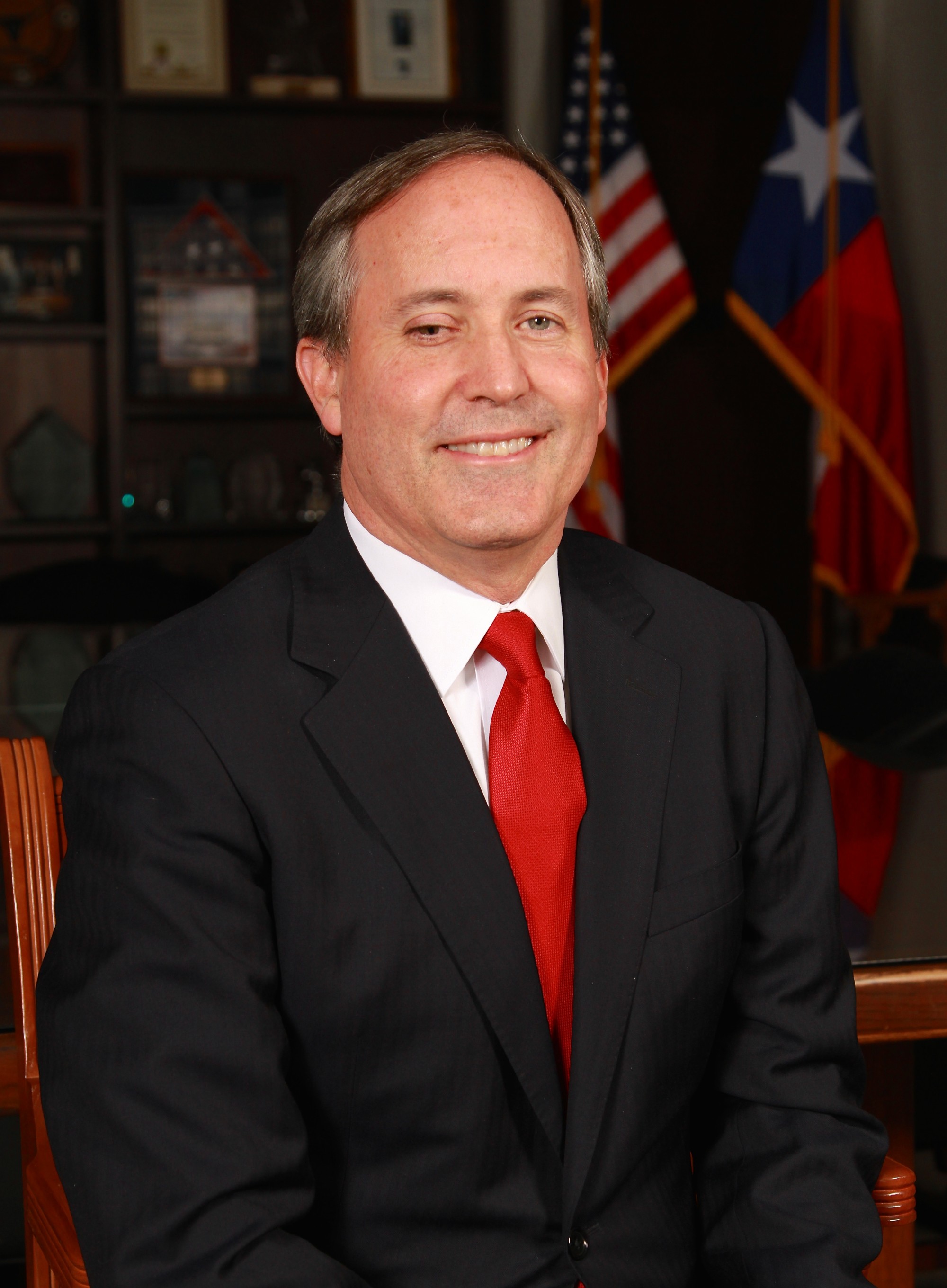 portrait of Texas Attorney General Ken Paxton