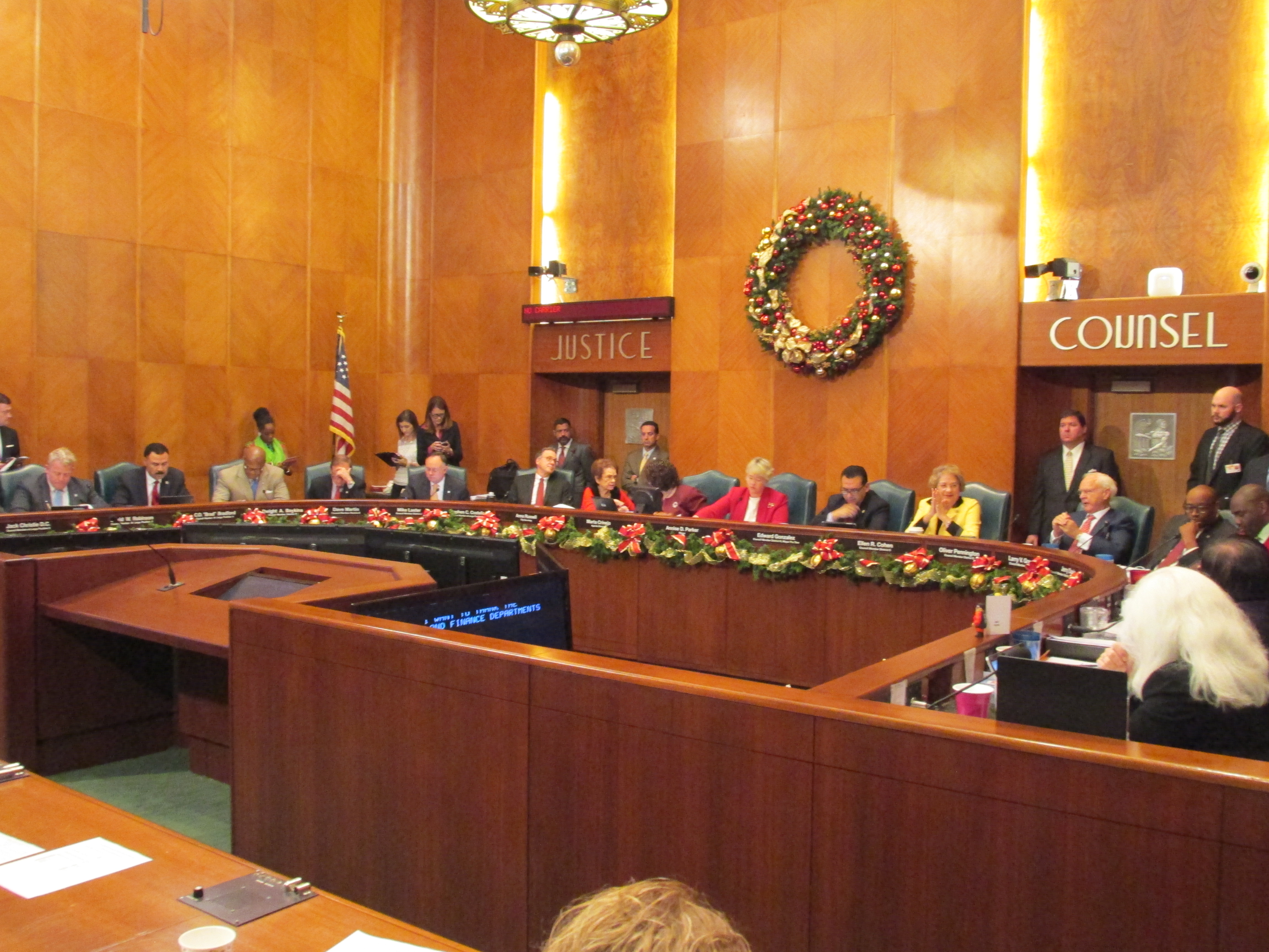 City council meeting