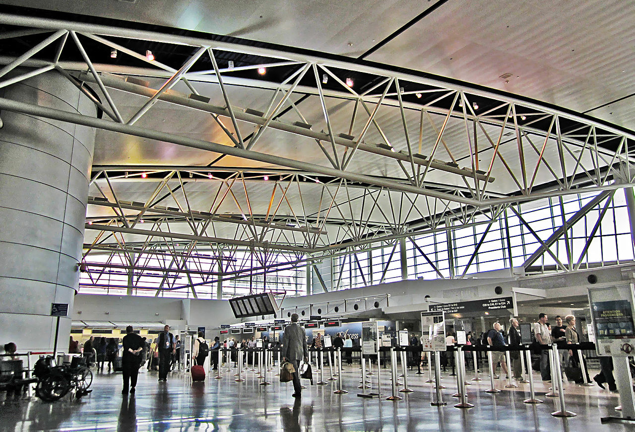 Intercontinental Airport's Terminal E waiting area