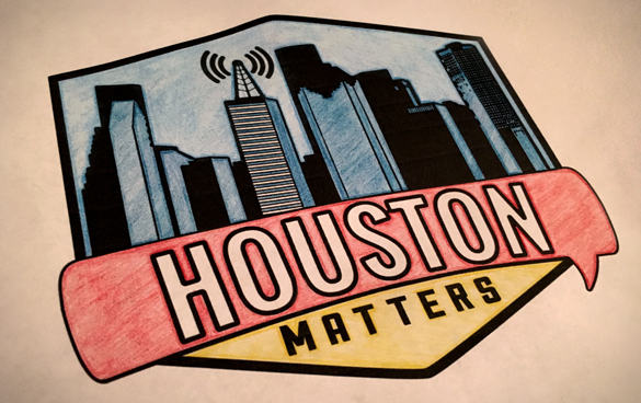 Houston Matters Coloring Book Logo