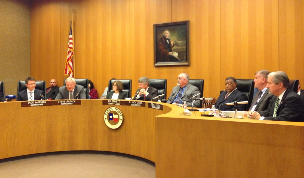 The Harris County Commissioners Court is scheduled to vote on the new property tax rate on October 19th.