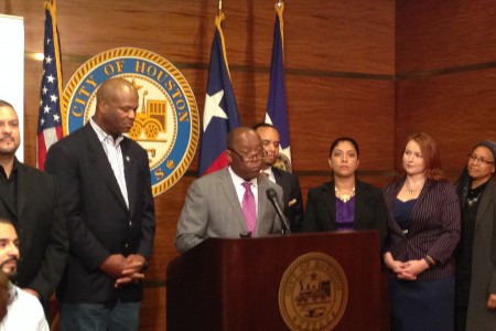 Houston Mayor Sylvester Turner announced the launch of Turnaround Houston in a press conference held at City Hall. The main goal of the initiative is to help Houstonians who live in neighborhoods with high poverty, unemployment and crime rates, as well as those who have been incarcerated and are trying to re-enter society, access the workforce.
