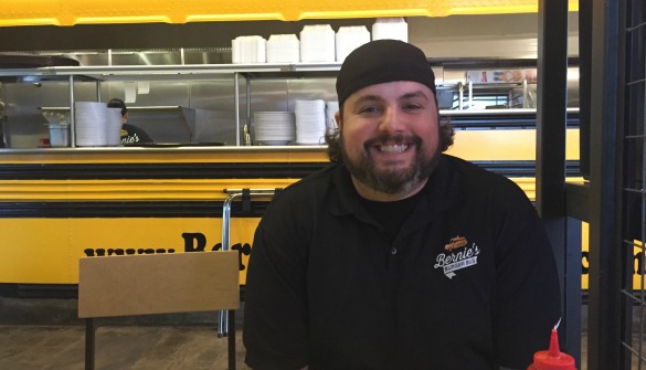 Justin Turner Chef Bernies Burger Bus - Edel Howlin HPM
