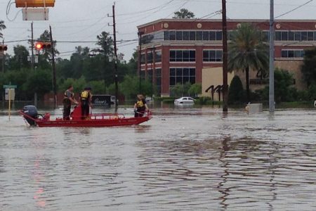 Search and rescue in Cypress Creek area