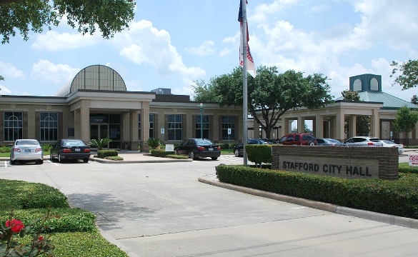 Stafford Texas City Hall - Wikipedia Commons