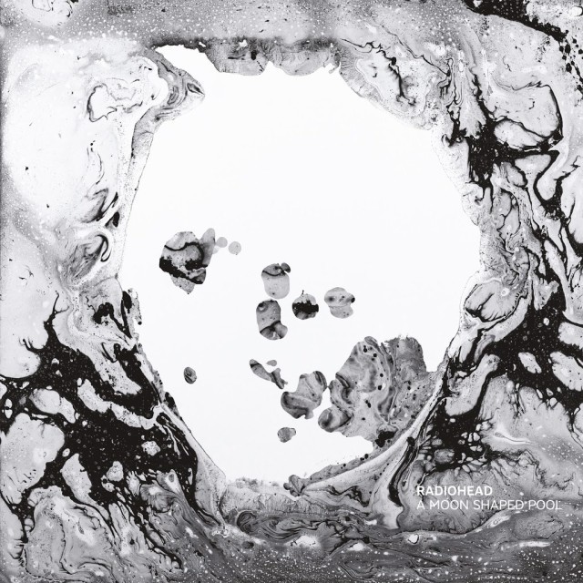 Cover art for Radiohead's A Moon Shaped Pool