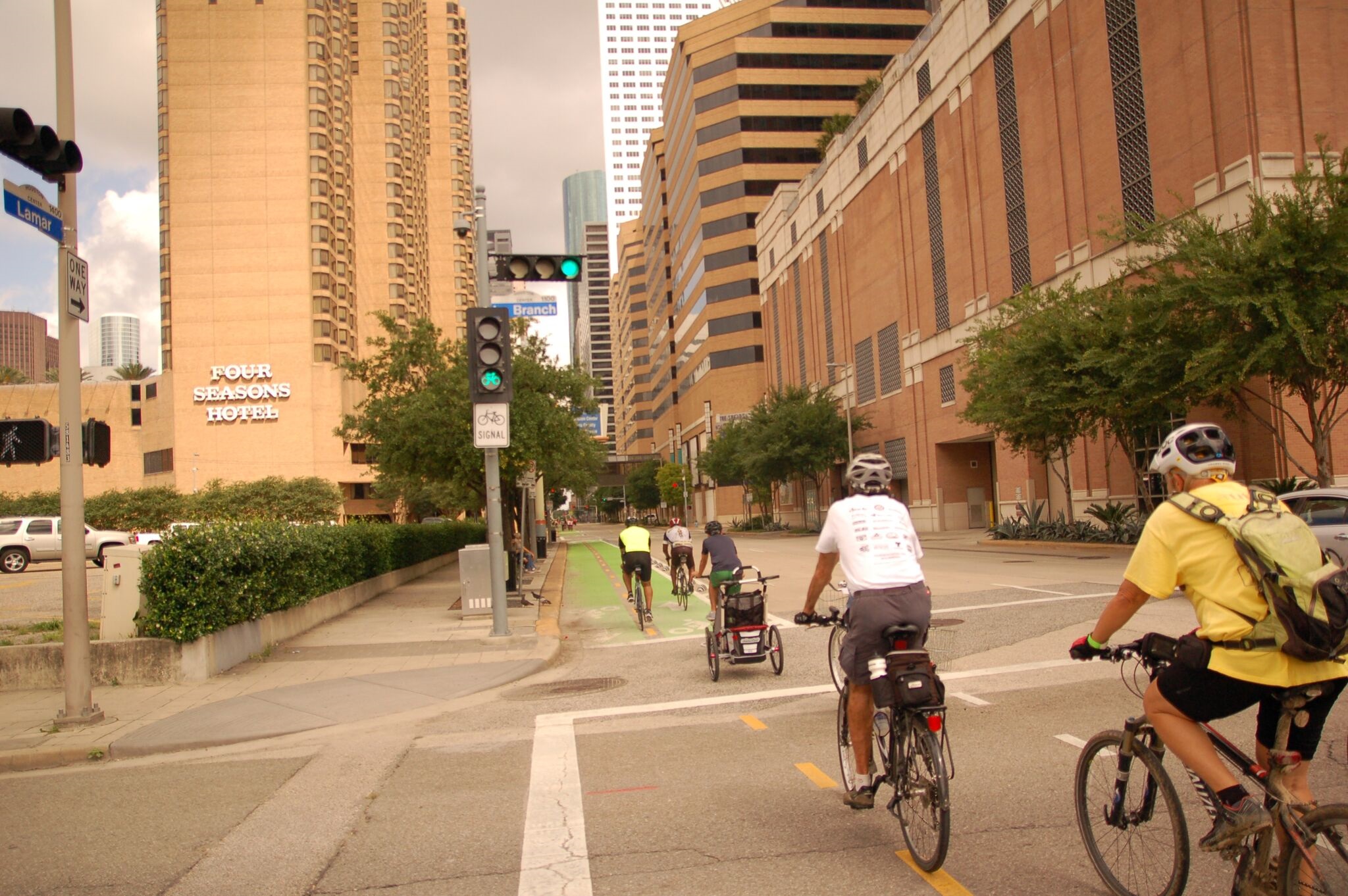 One of the main goals of the Houston bike plan is to expand the high-comfort network to more than 800 miles.