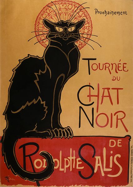 Tournée du Chat Noir de Rodolphe Salis 