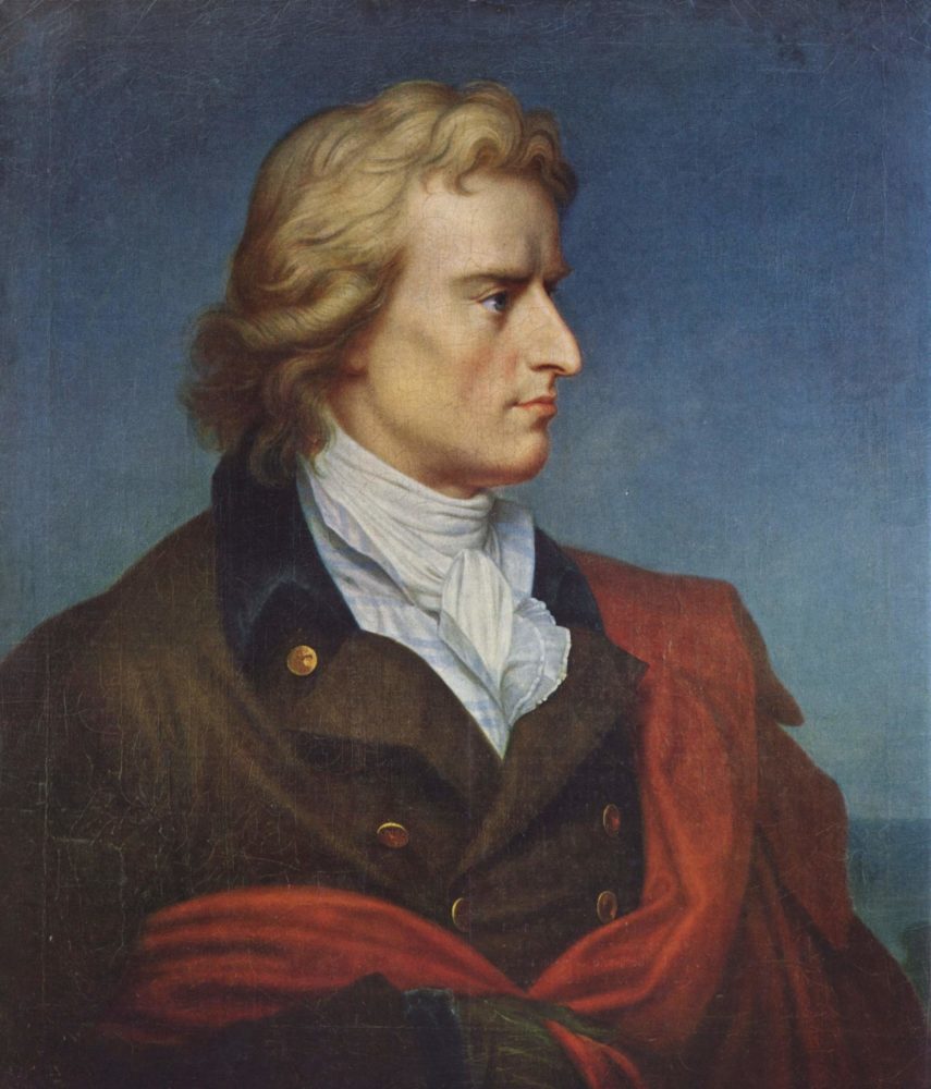 Portrait of Friedrich Schiller