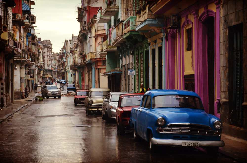 Photo of street in Cuba