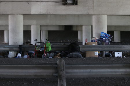 Cleaning up trash like the one accumulated in the underpass at the intersection of Interstate 45 and Cullen Boulevard, south of downtown Houston, is the goal of the initiative recently announced by Mayor Sylvester Turner.