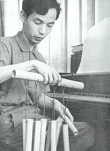 Toru Takemitsu in 1961