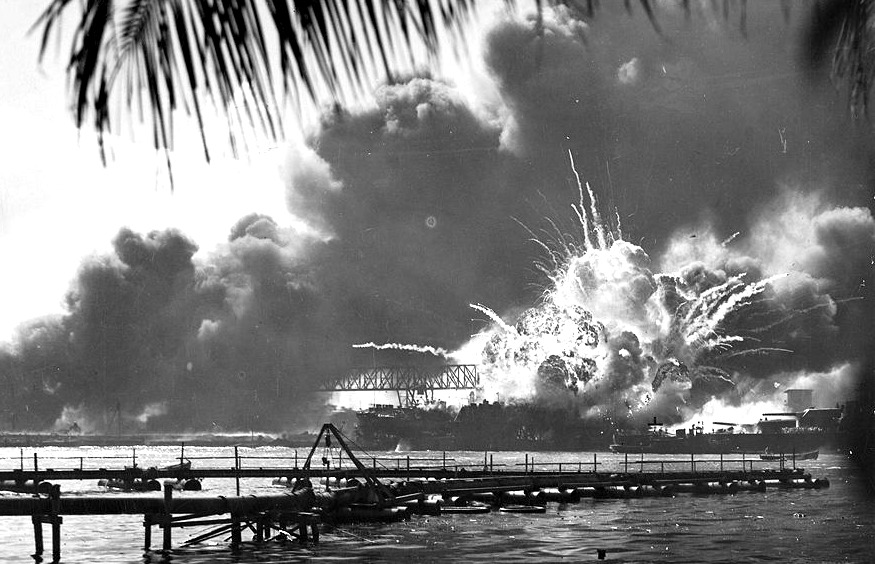 USS Shaw - Pearl Harbor Attack