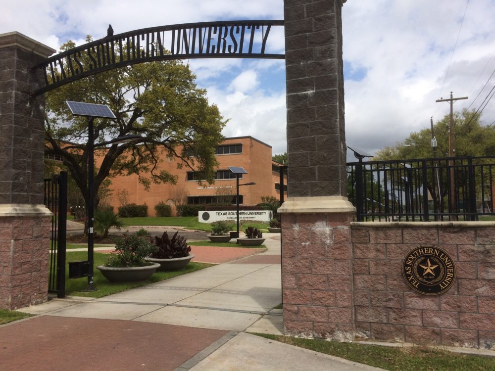 Texas Southern University gate