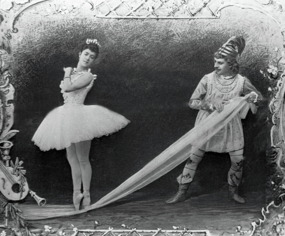Photograph from the first performance of The Nutcracker in 1892.