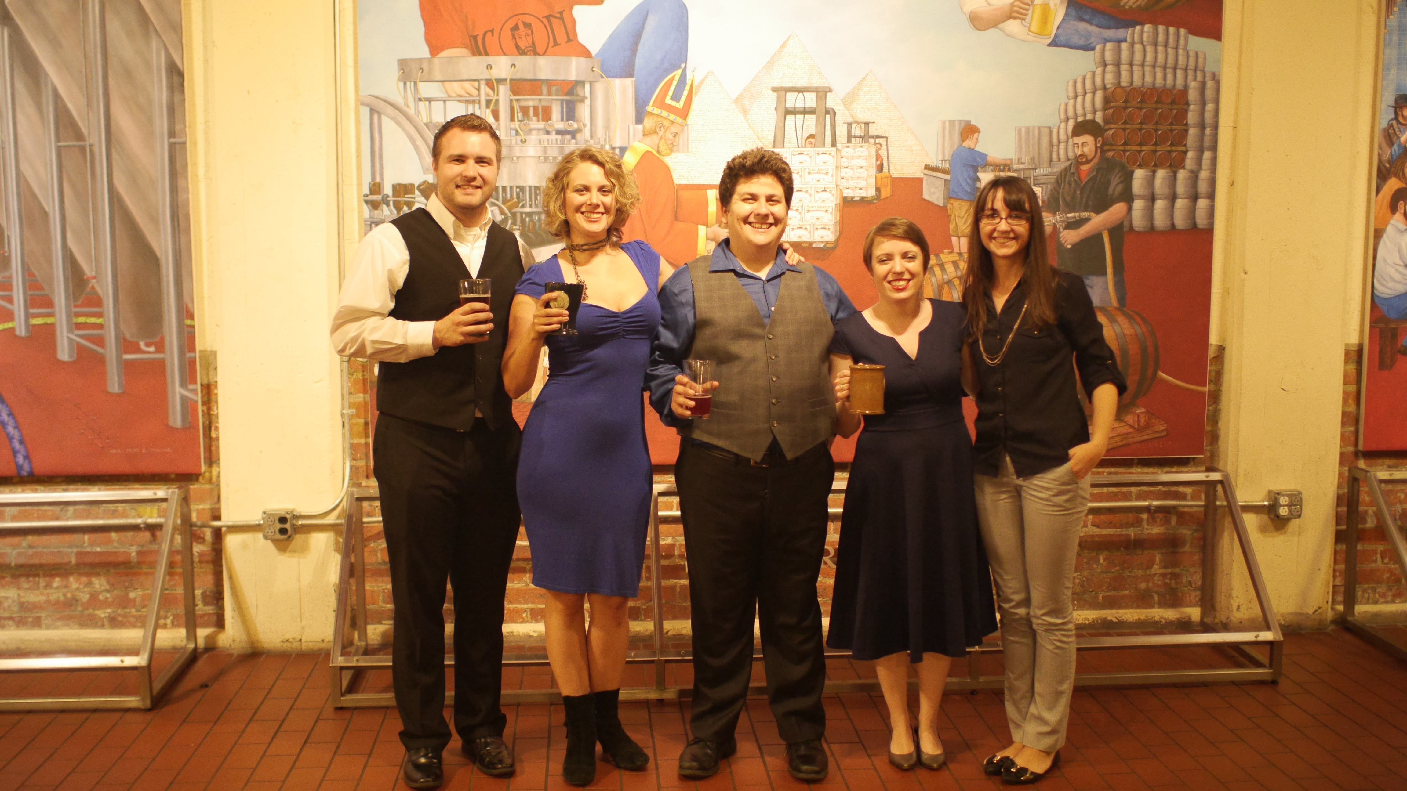 Prima Volta - Performers, performing a special concert at St. Arnold Brewery called Brindisi! Brindisi is the Italian word for 