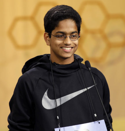 2017 HPM Spelling Bee Champion, Shourav Dasari