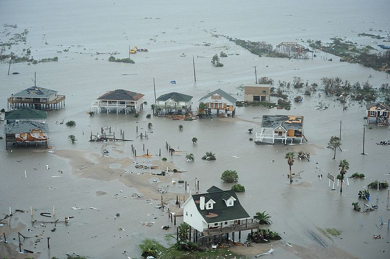 Airmen conduct search and rescue - Galveston Island, Texas, after Hurricane Ike Sept. 13, 2008.