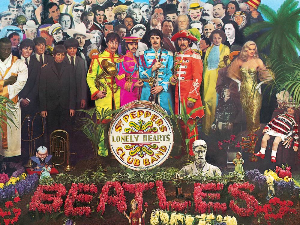 Sgt Pepper Album Cover - Courtesy TheBeatlescom