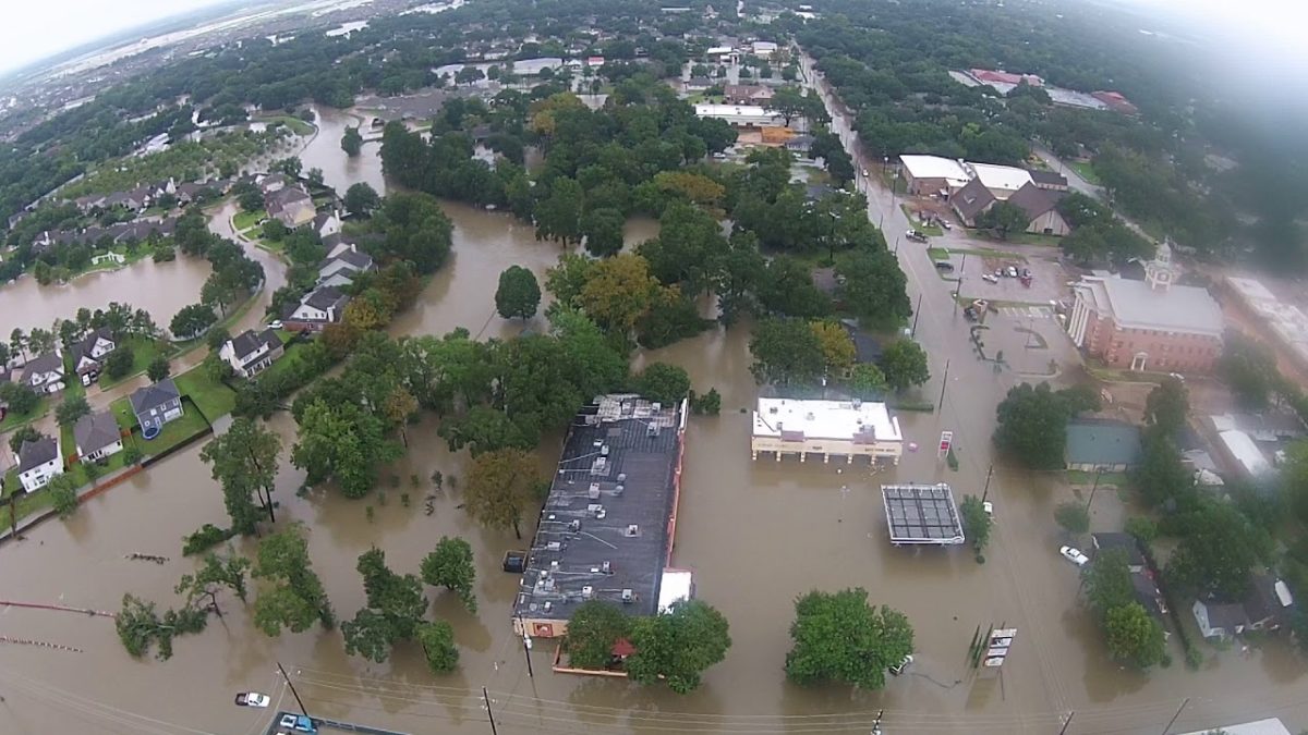 Flooding In Katy - Aerial View