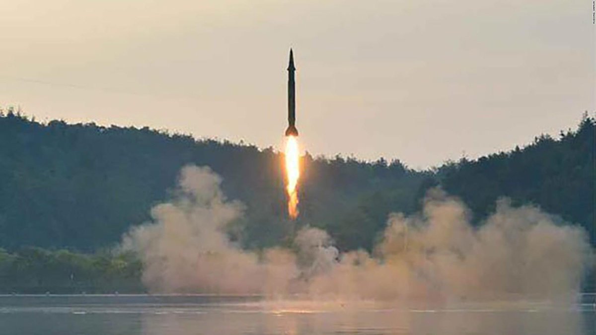 North Korea has just launched a ballistic missile. 