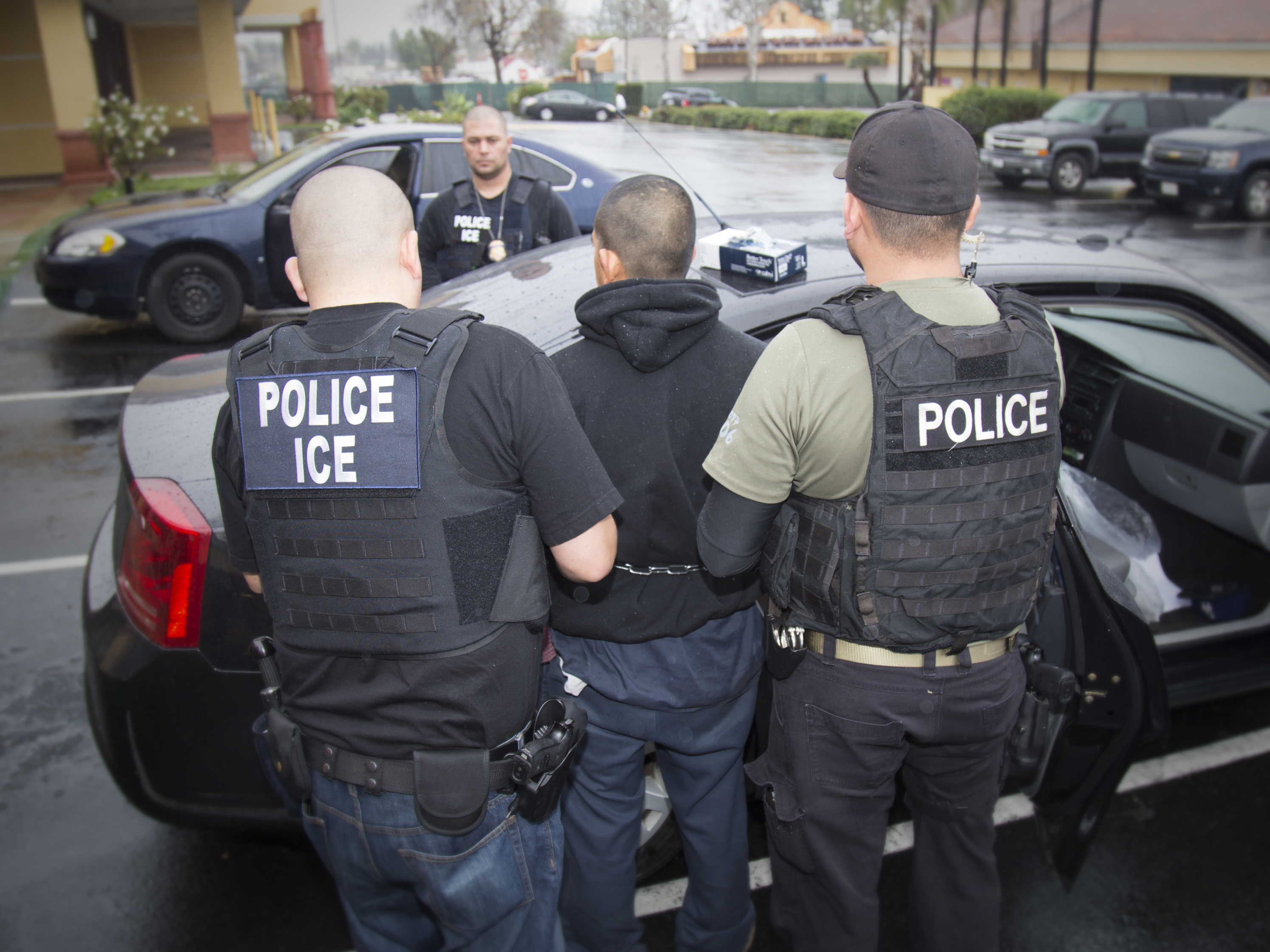 Arrests by Immigration and Customs Enforcement are up more than 40 percent since January.