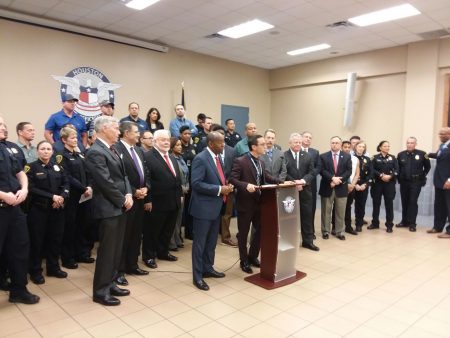 Joseph Gamaldi, president of the Houston Police Officers’ Union, announced on January 31st 2018 that Mayor Sylvester Turner and the City Council members had signed a pledge to increase the local police force by 500 officers in five years.