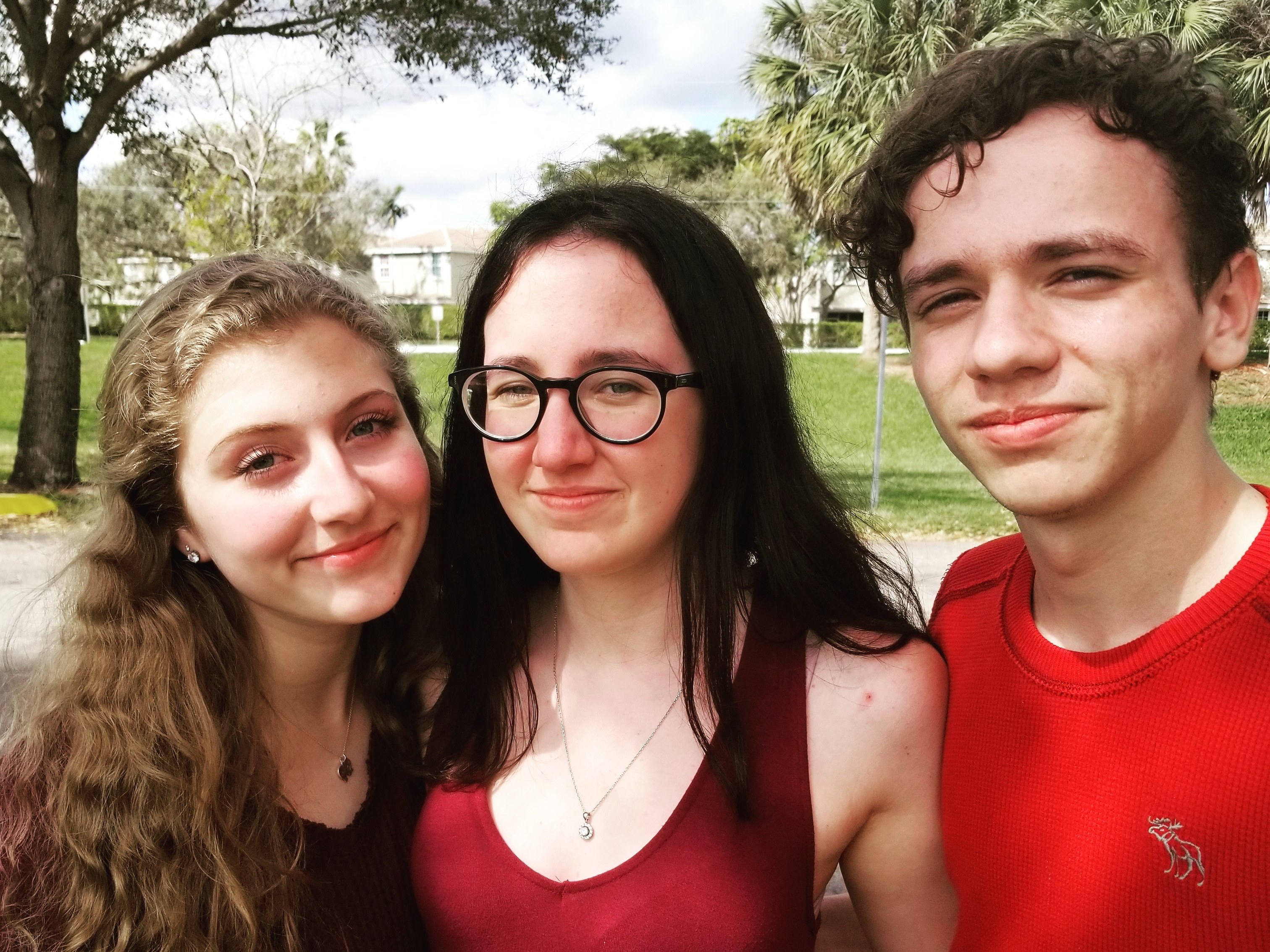 Dylan Redshaw, age 17, Sophie Whitney, age 18, and Chris Grady, age 18, are all seniors at Marjory Stoneman Douglas High School who survived last Wednesday's deadly shooting. Now they want to change America's gun laws.
