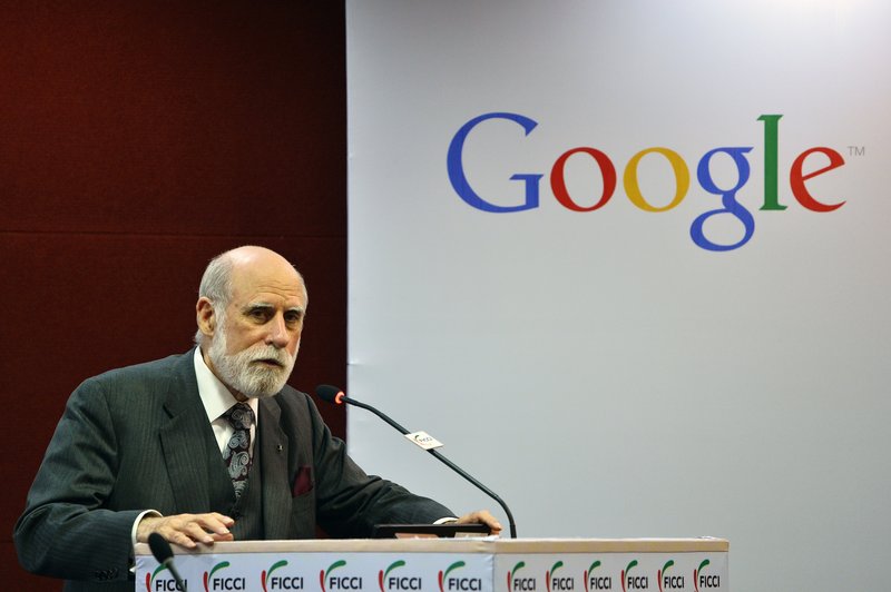 Vint Cerf, now a Google vice president, is often called the 
